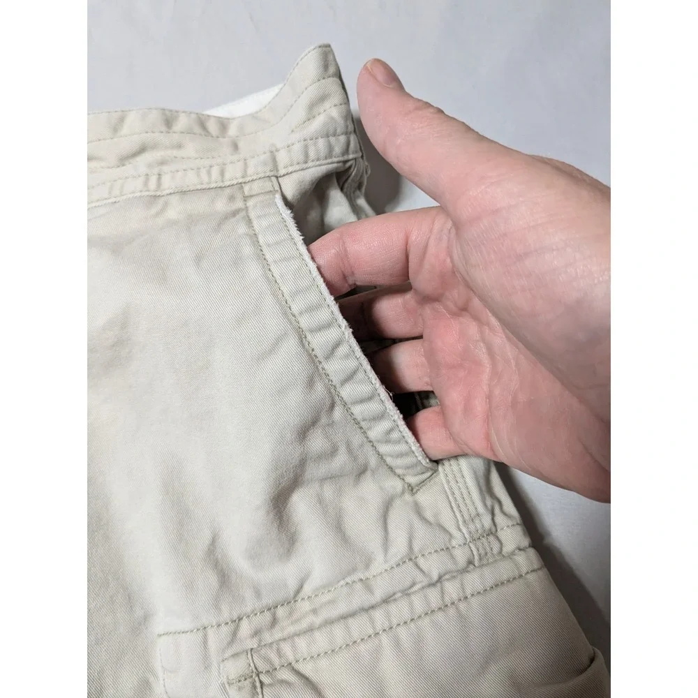 Polo Ralph Lauren Classic Polo Chino Light Khaki Well Worn Cargo Shorts - Men 34